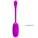 JAJKO STYMULUJĄCE PRETTY LOVE - JULIUS EGG PURPLE 12 FUNCTION VIBRATIONS
