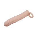 PRZEDŁUŻKA NA PENISA DUŻA GRUBA NAKŁADKA POSZERZA PRETTY LOVE - PENIS SLEEVE 7" LARGE