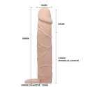 PRZEDŁUŻKA NA PENISA DUŻA GRUBA NAKŁADKA POSZERZA PRETTY LOVE - PENIS SLEEVE 7" LARGE