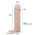 PRZEDŁUŻKA NA PENISA DUŻA GRUBA NAKŁADKA POSZERZA PRETTY LOVE - PENIS SLEEVE MEDIUM