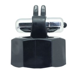 PIERŚCIEŃ EREKCYJNY SEX RING WIBRACJE STYMULATOR Anello Fallico Timeless ExaVibe (nero)