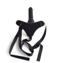 CINTURA REGOLABILE STRAP-ON BLACK CON FALLO REALISTICO