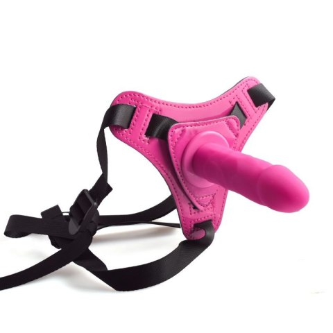 CINTURA REGOLABILE STRAP-ON PINK CON FALLO REALISTICO CINTURA REGOLABILE STRAP-ON PINK CON FALLO REALISTICO