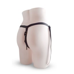 CINTURA REGOLABILE STRAP-ON PURPLE CON FALLO REALISTICO