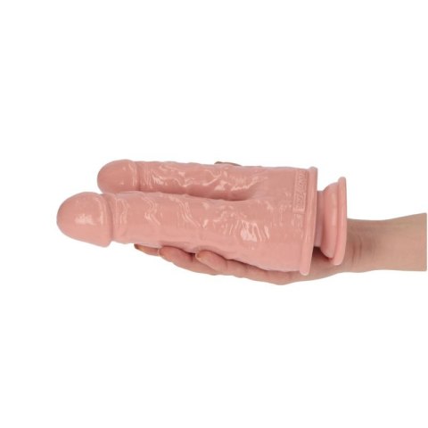 SOLIDNE DILDO PODWÓJNA PENETRACJA WAGINALNO ANALNY DILDO-ITALIAN COCK DOUBLE DILDO 7,5"FLESH SOLIDNE DILDO PODWÓJNA PENETRACJA WAGINALNO ANALNY DILDO-ITALIAN COCK DOUBLE DILDO 7,5"FLESH