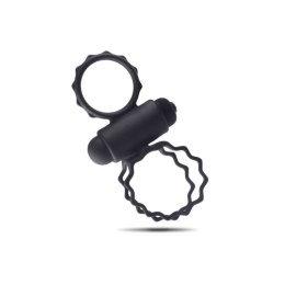PIERŚCIEŃ EREKCYJNY SEX RING WIBRACJE STYMULATOR DOPPIO ANELLO FALLICO VIBRANTE TOYZ4LOVERS