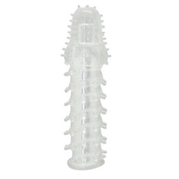 PRZEDŁUŻKA NA PENISA DUŻA GRUBA NAKŁADKA POSZERZA Guaina fallica Timeless Bristled Sleeve