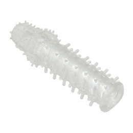 PRZEDŁUŻKA NA PENISA DUŻA GRUBA NAKŁADKA POSZERZA Guaina fallica Timeless Bristled Sleeve