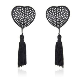 HEART SHINE NIPPLES TASSELS (ARGENTO)