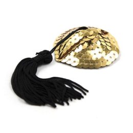 HEART SHINE NIPPLES TASSELS (ORO)