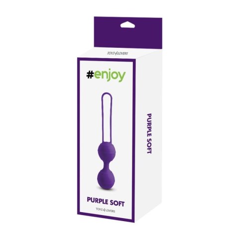 KULKI GEJSZY TRENING MIĘŚNI KEGLA KORALIKI JAJKA Palline vaginali purple soft Toyz4Lovers KULKI GEJSZY TRENING MIĘŚNI KEGLA KORALIKI JAJKA Palline vaginali purple soft Toyz4Lovers