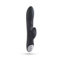 VIBRATORE G-SPOT E STIMOLATORE CLITORIDEO BLACK