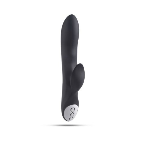 VIBRATORE G-SPOT E STIMOLATORE CLITORIDEO BLACK