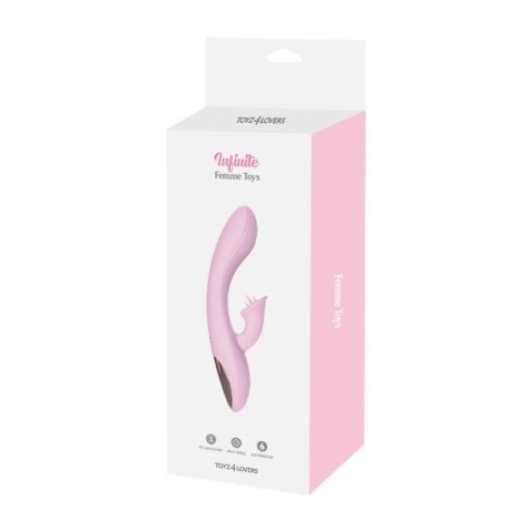 WIBRATOR-INFINITE FEMME TOYS PINK WIBRATOR-INFINITE FEMME TOYS PINK