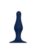 CHEEKY LOVE SILICONE PLUG SMALL BLUE