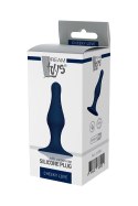 CHEEKY LOVE SILICONE PLUG SMALL BLUE