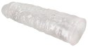 PRZEDŁUŻKA NA PENISA DUŻA GRUBA NAKŁADKA POSZERZA XTENSION SLEEVE TRANSPARENT