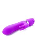 WIBRATOR-CLARA PURPLE 12 VIBRATION AND 6 PULSATION FUNCTIONS USB