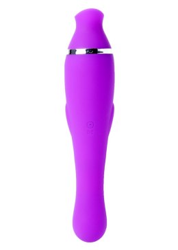 WIBRATOR-KELLY PURPLE - 12- VIBRATING / 8 SUCTION FUNCTIONS USB