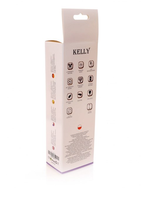 WIBRATOR-KELLY PURPLE - 12- VIBRATING / 8 SUCTION FUNCTIONS USB WIBRATOR-KELLY PURPLE - 12- VIBRATING / 8 SUCTION FUNCTIONS USB