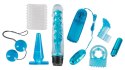 BLUE APPETIZER 8-PIECE SET