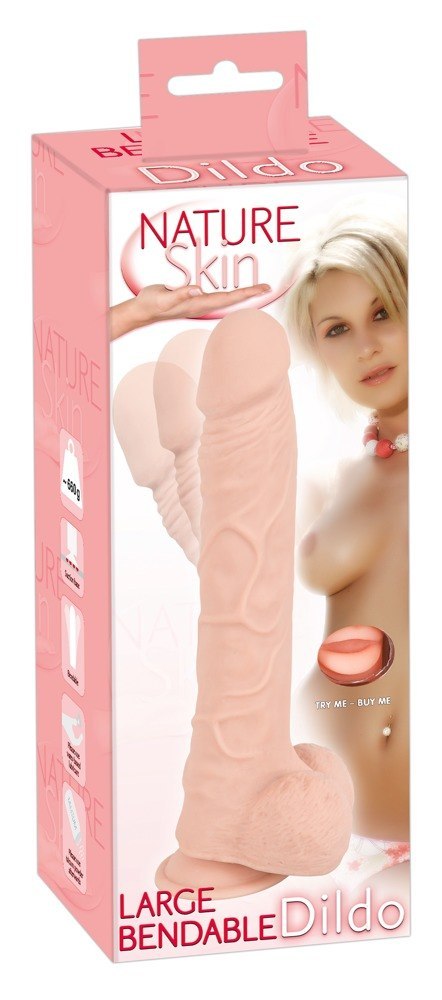 NATURE SKIN LARGE DILDO 28.5CM NATURE SKIN LARGE DILDO 28.5CM
