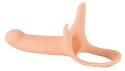 SILICONE STRAP-ON +6CM LARGE
