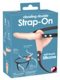 VIBRATING DOUBLE STRAP-ON