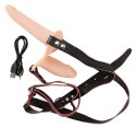 VIBRATING DOUBLE STRAP-ON