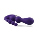 STYMULATOR- FALLO ANALE VIBRANTE DI DESIGN CON DOPPIA STIMOLAZIONE