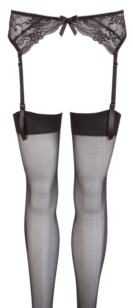 SUSPENDER BELT BLACK S/M SUSPENDER BELT BLACK S/M