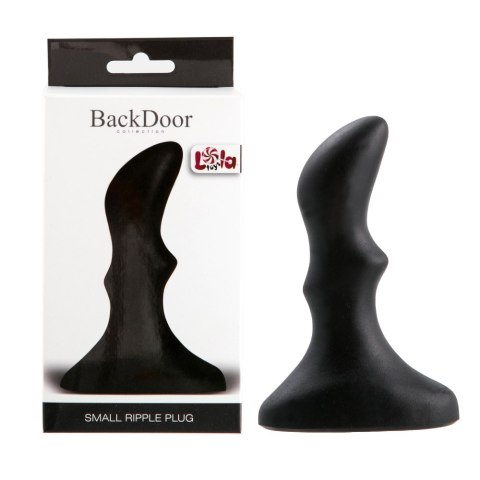 Anal Plug Small ripple plug black Anal Plug Small ripple plug black
