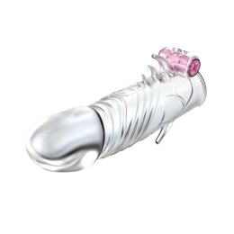 PRZEDŁUŻKA NA PENISA DUŻA GRUBA NAKŁADKA POSZERZA BAILE - PENIS SLEEVE VIBRATING