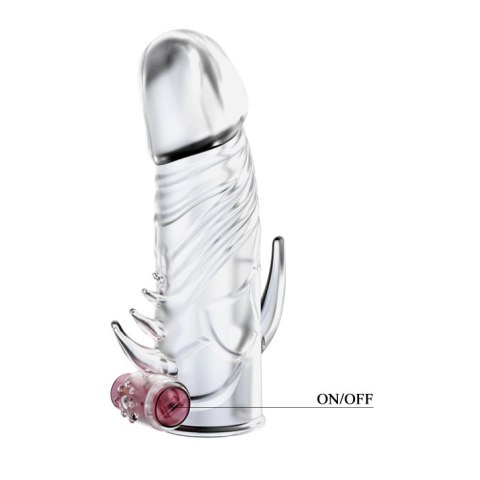 PRZEDŁUŻKA NA PENISA DUŻA GRUBA NAKŁADKA POSZERZA BAILE - PENIS SLEEVE VIBRATING PRZEDŁUŻKA NA PENISA DUŻA GRUBA NAKŁADKA POSZERZA BAILE - PENIS SLEEVE VIBRATING