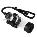 POMPKA POWIĘKSZENIE PENISA -POWERPUMP MAX VIBRATING - BLACK&CLEAR
