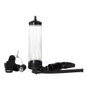 POMPKA POWIĘKSZENIE PENISA -POWERPUMP MAX VIBRATING - BLACK&CLEAR