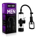 POMPKA POWIĘKSZENIE PENISA -POWERPUMP MAX VIBRATING - BLACK&CLEAR