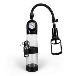 POMPKA POWIĘKSZENIE PENISA -POWERPUMP MASTER VIBRATING - BLACK&CLEAR