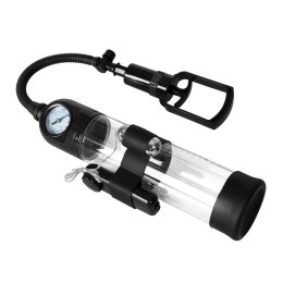 POMPKA POWIĘKSZENIE PENISA -POWERPUMP MASTER VIBRATING - BLACK&CLEAR