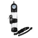 POMPKA POWIĘKSZENIE PENISA -POWERPUMP MASTER VIBRATING - BLACK&CLEAR