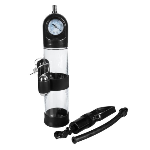 POMPKA POWIĘKSZENIE PENISA -POWERPUMP MASTER VIBRATING - BLACK&CLEAR POMPKA POWIĘKSZENIE PENISA -POWERPUMP MASTER VIBRATING - BLACK&CLEAR
