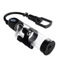 POMPKA POWIĘKSZENIE PENISA -POWERPUMP MASTER VIBRATING - BLACK&CLEAR