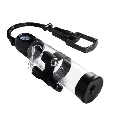 POMPKA POWIĘKSZENIE PENISA -POWERPUMP MASTER VIBRATING - BLACK&CLEAR POMPKA POWIĘKSZENIE PENISA -POWERPUMP MASTER VIBRATING - BLACK&CLEAR