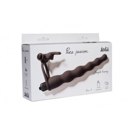 STRAP - ON PURE PASSION JUNGLE BUNNY BLACK
