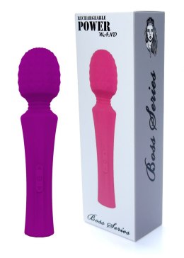 STYMULATOR-RECHARGEABLE POWER WAND - PURPLE