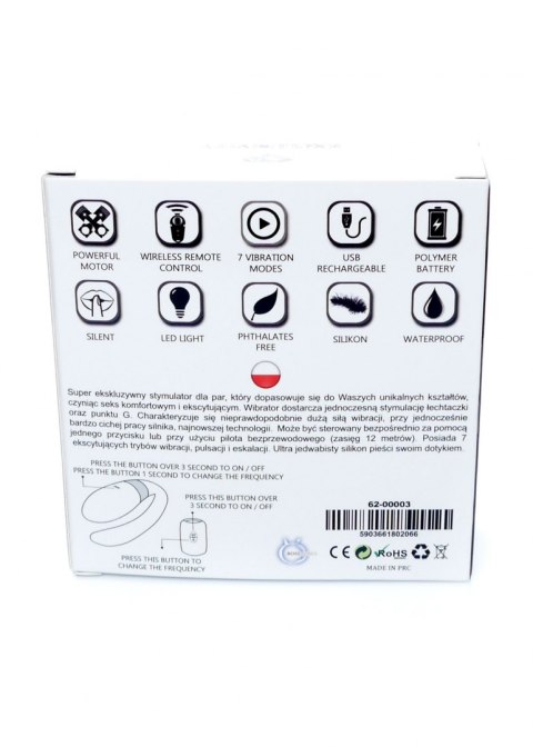 STYMULATOR-V-VIBE BLACK USB 7 FUNCTION / REMOTE CONTROL STYMULATOR-V-VIBE BLACK USB 7 FUNCTION / REMOTE CONTROL