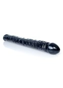 SOLIDNE DILDO PODWÓJNA PENETRACJA WAGINALNO ANALNY DILDO-FLEXIBLE DOUBLE DONG - BLACK