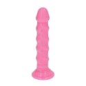 SOLIDNE REALISTYCZNE DILDO Z PRZYSSAWKĄ CYBERSKÓRA DILDO- UGO PINK