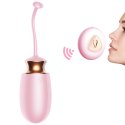 JAJKO STYMULUJĄCE JAJKO/WIBR-VIBRATING SILICONE LOVE EGG USB 10 FUNCTION / HEATING / VOICE CONTROL