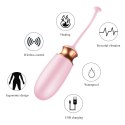 JAJKO STYMULUJĄCE JAJKO/WIBR-VIBRATING SILICONE LOVE EGG USB 10 FUNCTION / HEATING / VOICE CONTROL